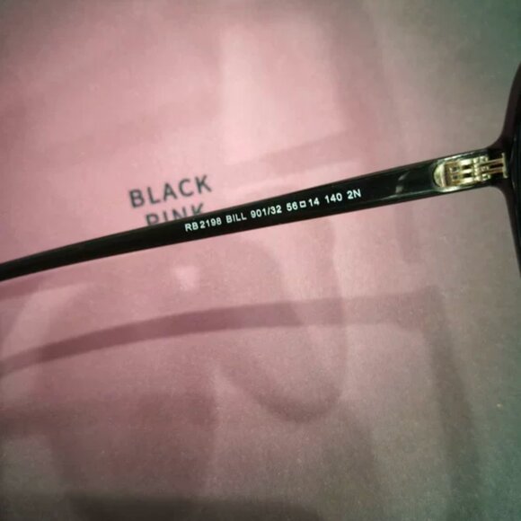 Ray-Ban RB4376 Sunglasses | Black Frame | Gradient Lenses | Unisex - Picture 5 of 5